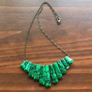 Green Stone Necklace